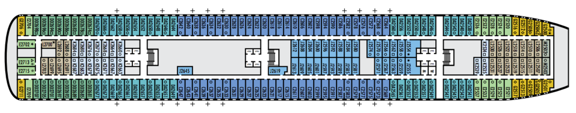 Deck 2 - Main plan